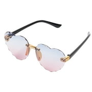 Binwwede Kids Heart Sunglasses Girls Heart Shaped Anti-UV Eyewear Glasses Photography Outdoor Beach Sunglasses for Girls MHXX